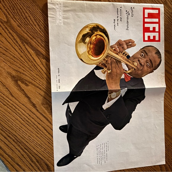 Vintage Magazine Cover with Louis Armstrong - Picture 6 of 6